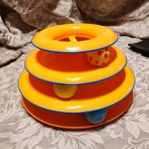 🐾🐈🐾 NWOT Catstages Tower Of Tracks With Handle Topper Cat Toy